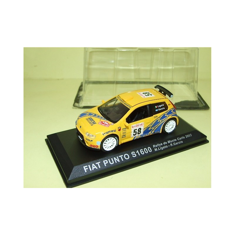 FIAT PUNTO S1600 RALLY MONTE CARLO 2003 LIGATO ALTAYA 1:43