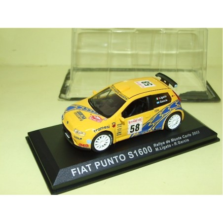 FIAT PUNTO S1600 RALLY MONTE CARLO 2003 LIGATO ALTAYA 1:43
