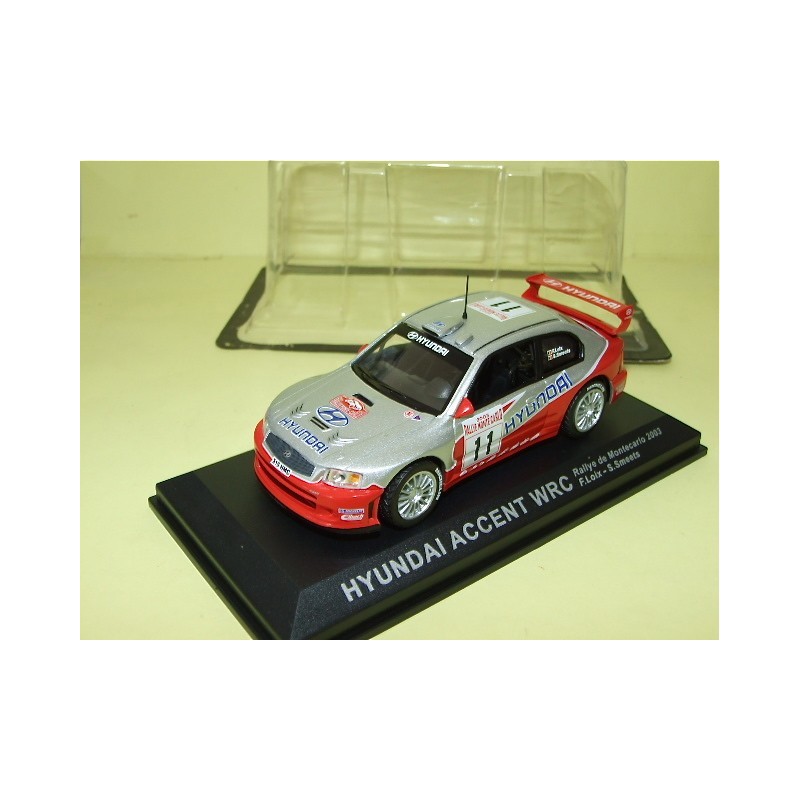 HYUNDAI ACCENT WRC RALLY MONTE CARLO 2003 LOIX ALTAYA 1:43