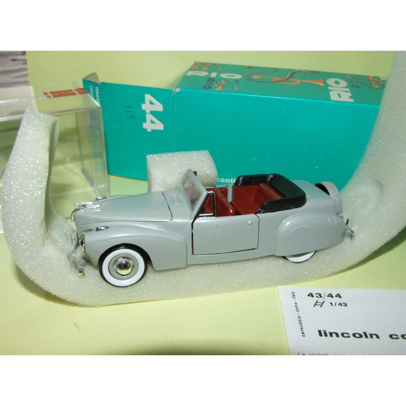 LINCOLN CONTINENTAL 1941 SCOPERTA RIO 44 1:43