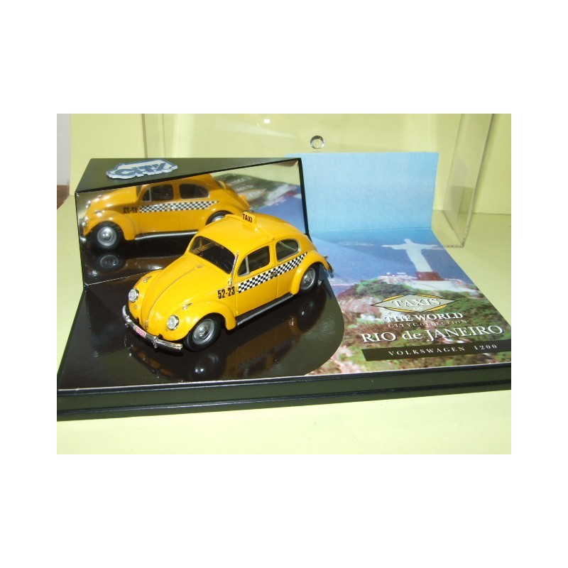 VW COCCINELLE 1200 TAXI DE RIO DE JANERO VITESSE CITY CT003 1:43