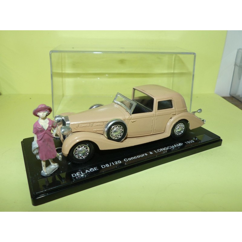 DELAGE D8/120 Concours Ã  Longchamp 1939 SOLIDO 1:43