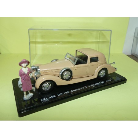 DELAGE D8/120 Concours Ã  Longchamp 1939 SOLIDO 1:43