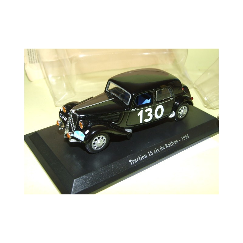 CITROEN TRACTION 15 SIX RALLYE LYON CHARBONNIÃˆRES 1954  UNIVERSAL HOBBIES 1:43 blister