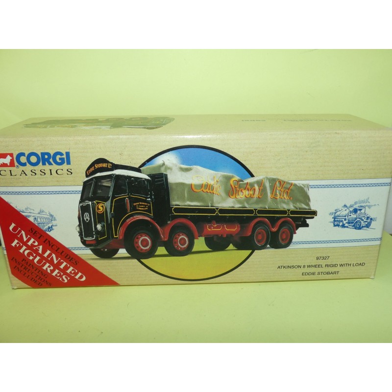 ATKINSON 8 WHEEL RIGID WITH LOAD EDDIE STOBART CORGI 97327 1:50