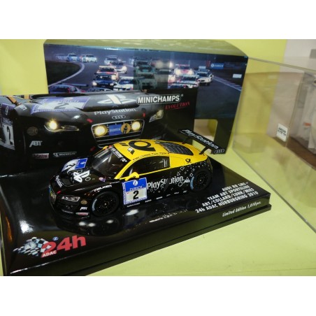 AUDI R8 LMS NÂ°2 24H NURBURGRING 2010 MINICHAMPS 1:43