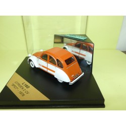 CITROEN 2CV SPOT 1976 Blanc et Orange VITESSE L160 1:43