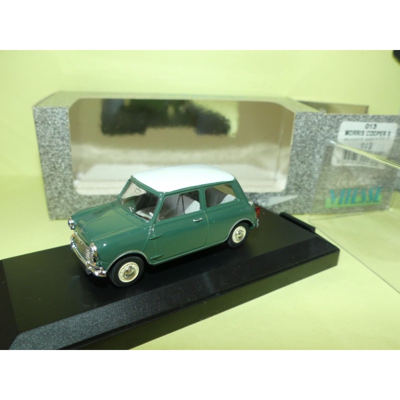 MORRIS COOPER S 1963 Vert et toit blanc VITESSE L013 1:43