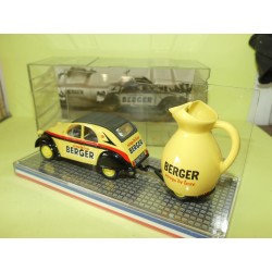 CITROEN 2CV BERGER et SA REMORQUE TOUR DE FRANCE NOREV 1:43