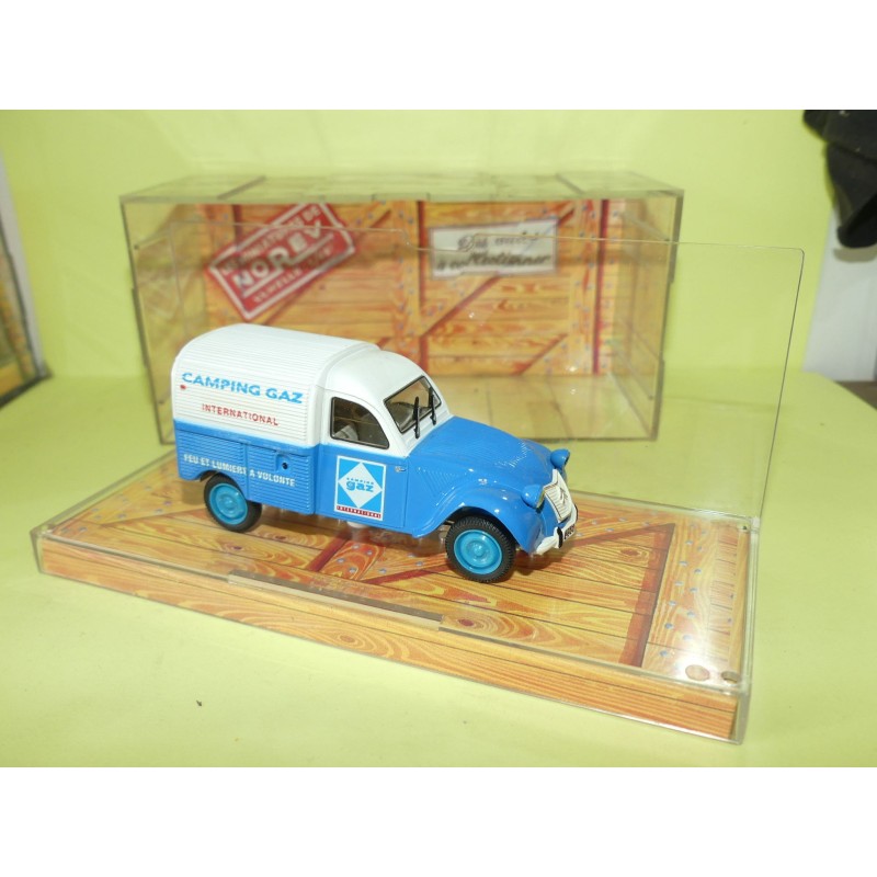 CITROEN 2CV CAMIONNETTE CAMPING GAZ NOREV 1:43