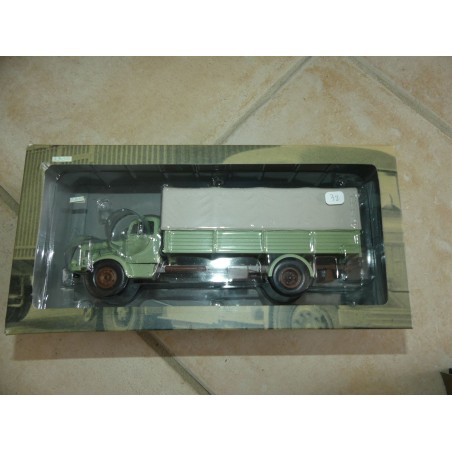 CAMION D'AUTREFOIS N°032 MERCEDES L325 PLATEAU BACHE 1957 ALTAYA 1:43