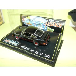 PORSCHE 911 RS 2,7 1973 Noir et rouge UNIVERSAL HOBBIES 1:43