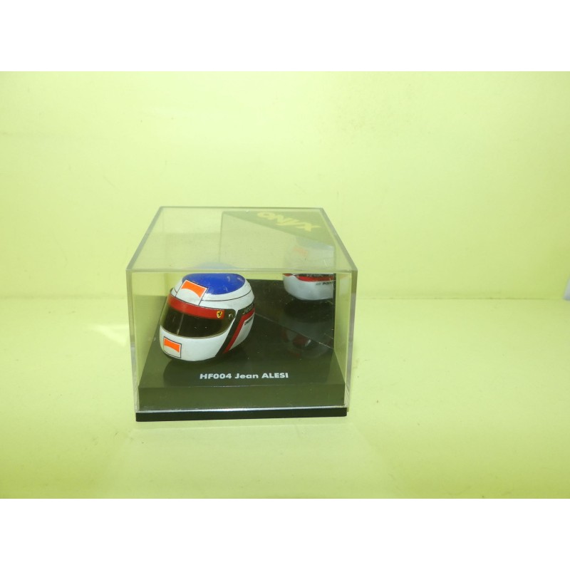 CASQUE FORMULE 1 JEAN ALESI HELMET ONYX HF004 1:12