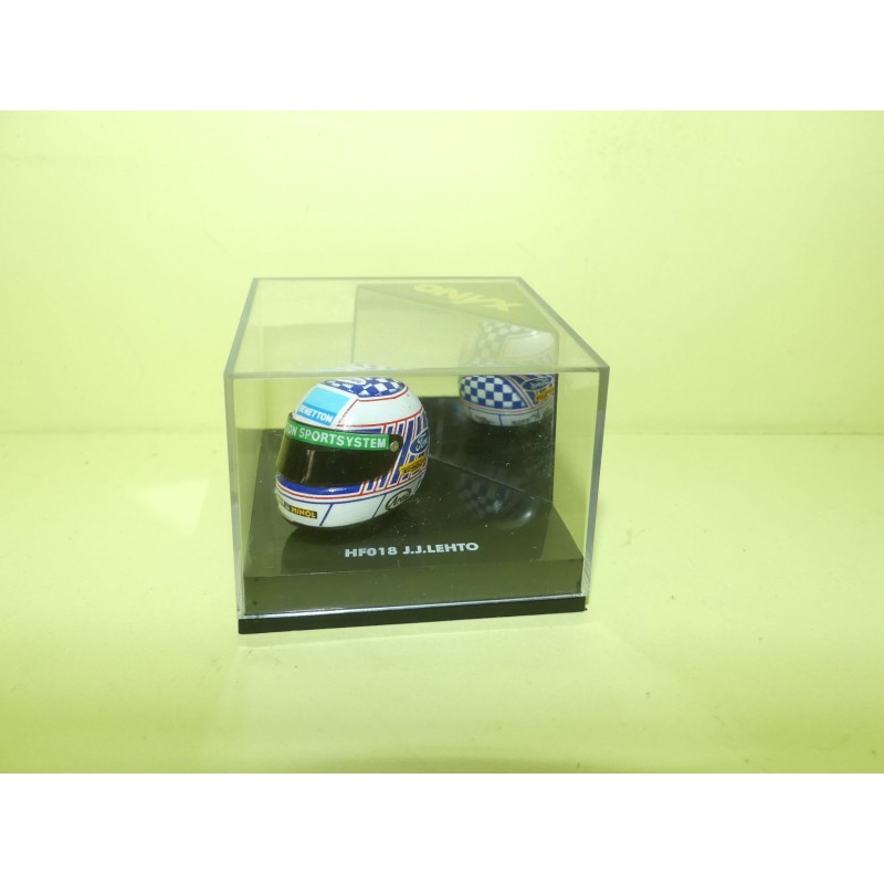 CASQUE FORMULE 1 J.J. LETHO HELMET ONYX HF018 1:12
