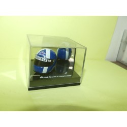 CASQUE FORMULE 1 D. COULTHARD HELMET ONYX HF002 1:12 boitage renault