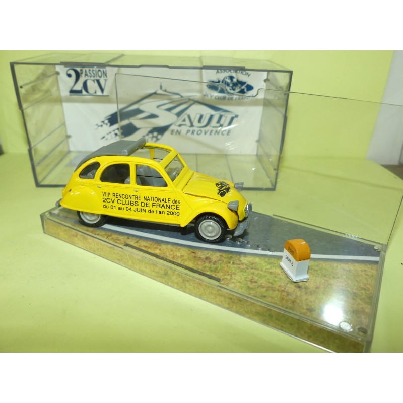 CITROEN 2CV 8Ã¨me rencontre du Club des 2cv de l'an 2000 NOREV 1:43