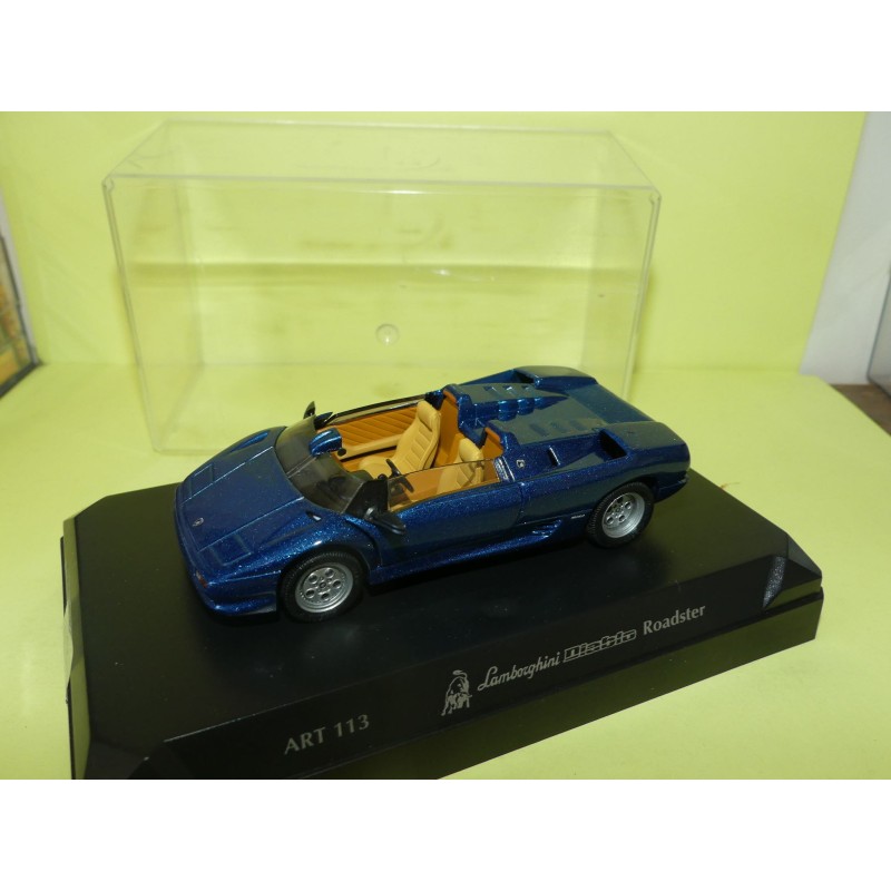 LAMBORGHINI DIABLO JROADSTER Bleu DETAILCARS ART 113 1:43