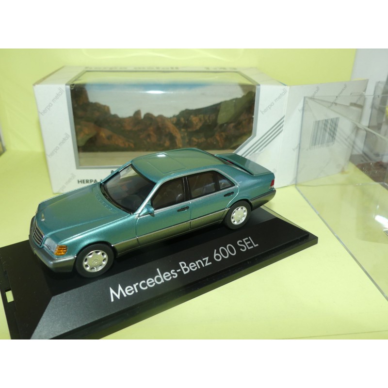 MERCEDES 600 SEL Vert HERPA 1:43