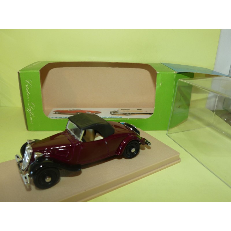 CITROEN TRACTION 7C CAPOTE 1936 Bordeaux ELIGOR 1002B 1:43
