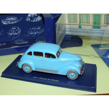 VOITURE TINTIN N°25 FORD V8 TAXI DES 7 BOULES DE CRISTAL ATLAS 1:43