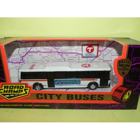 CITY BUSES T Twins Cities Of Minneapolis ROAD CHAMPS 59455 1:87