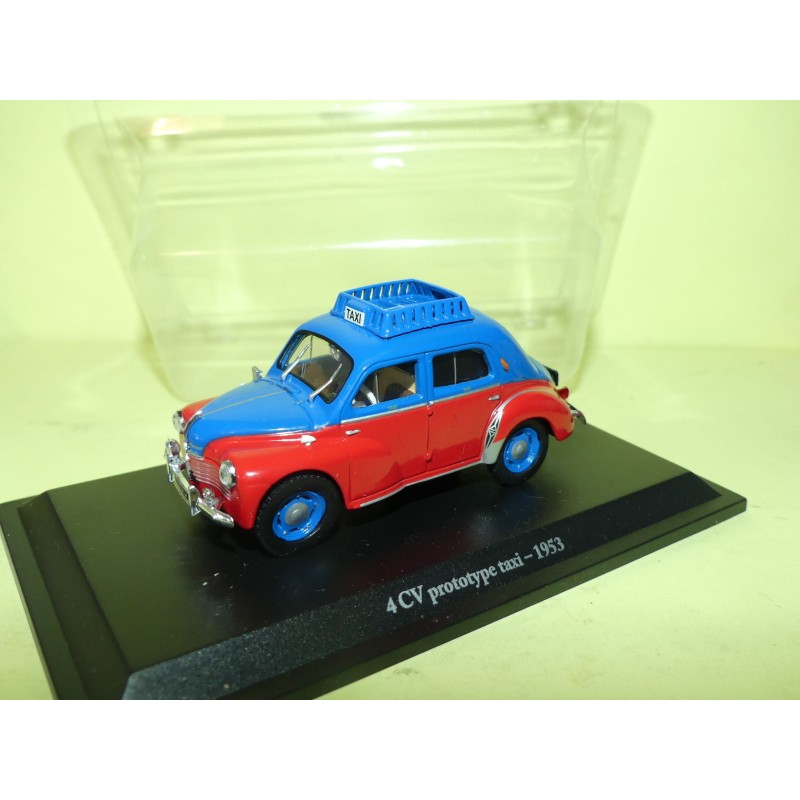 RENAULT 4CV PROTOTYPE TAXI 1953 ELIGOR PRESSE 1:43
