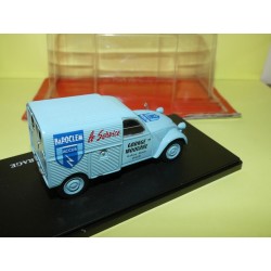 CITROEN 2CV NÂ°001 AZU Garage Moderne BAROCLEM AUTO PLUS 1:43