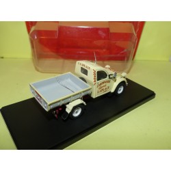 CITROEN 2CV N°004 LA DEUCHâ€™ A BENNE AUTO PLUS 1:43