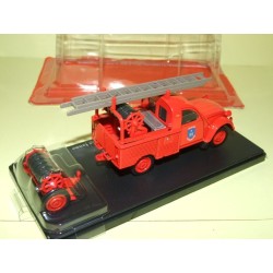CITROEN 2CV NÂ°015 POMPIERS MARIGNANE AUTO PLUS 1:43