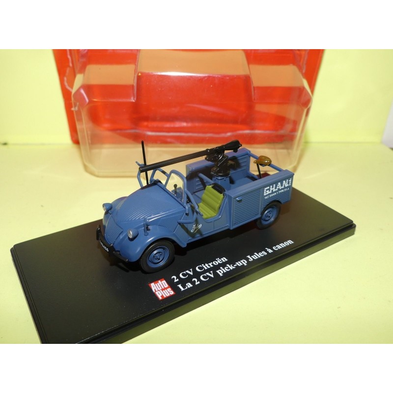 CITROEN 2CV N°017 PICK UP JULES A CANON AUTO PLUS 1:43