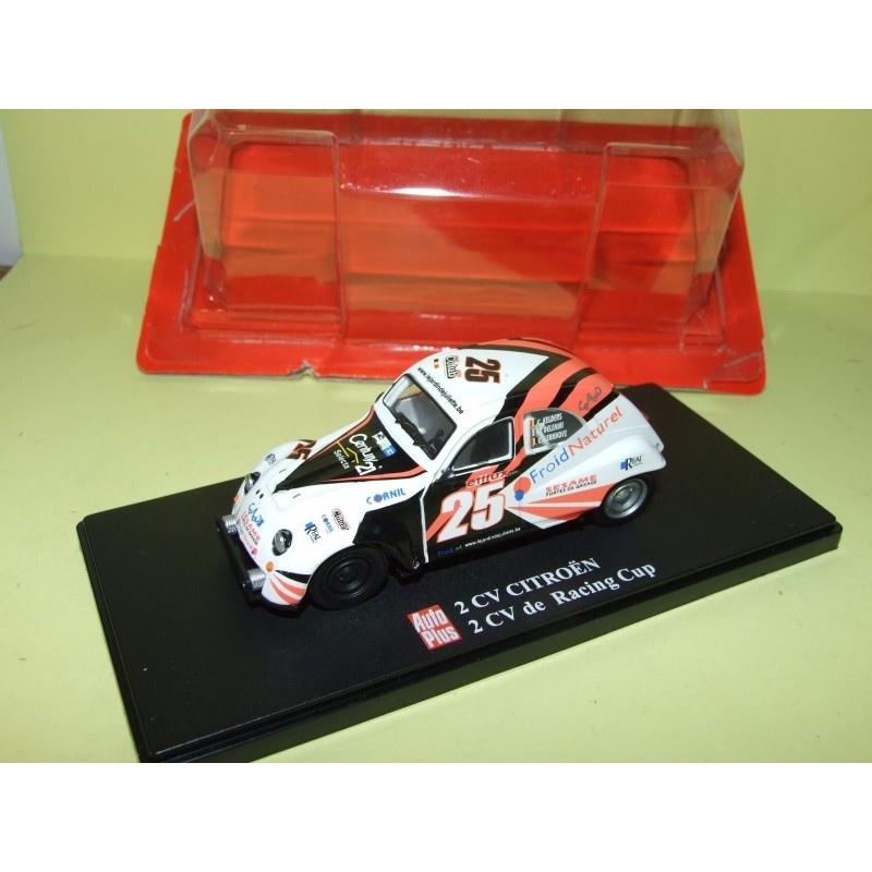 CITROEN 2CV NÂ°028 RACING CUP AUTO PLUS 1:43
