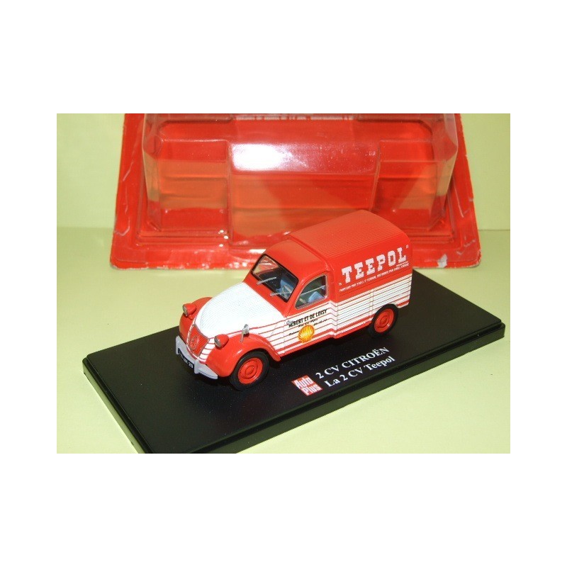 CITROEN 2CV N°033 CAMIONNETTE TEEPOL SHELL AUTO PLUS 1:43