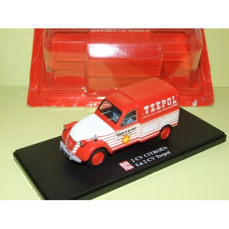 CITROEN 2CV NÂ°033 CAMIONNETTE TEEPOL SHELL AUTO PLUS 1:43