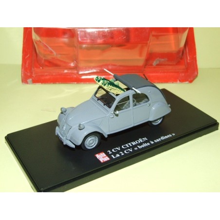 CITROEN 2CV NÂ°036 LA BOITE Ã€ SARDINES AUTO PLUS 1:43