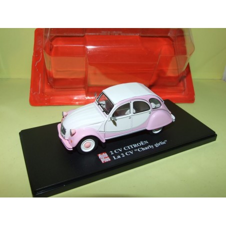 CITROEN 2CV NÂ°063 CHARLY GIRLIE AUTO PLUS 1:43