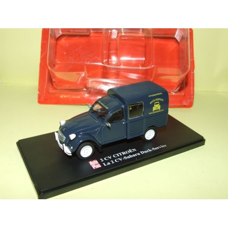 CITROEN 2CV N°073 DUCK SERVICE AUTO PLUS 1:43