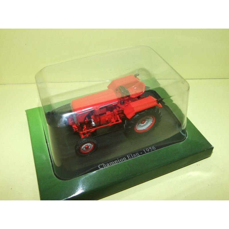 TRACTEUR NÂ°014 CHAMPION ELAN 1956 UNIVERSAL HOBBIES 1:43 sous coque
