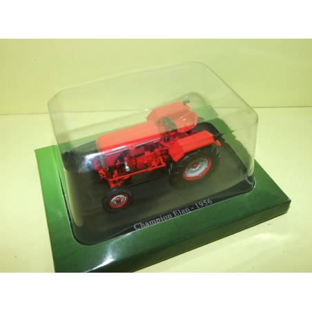 TRACTEUR NÂ°014 CHAMPION ELAN 1956 UNIVERSAL HOBBIES 1:43 sous coque