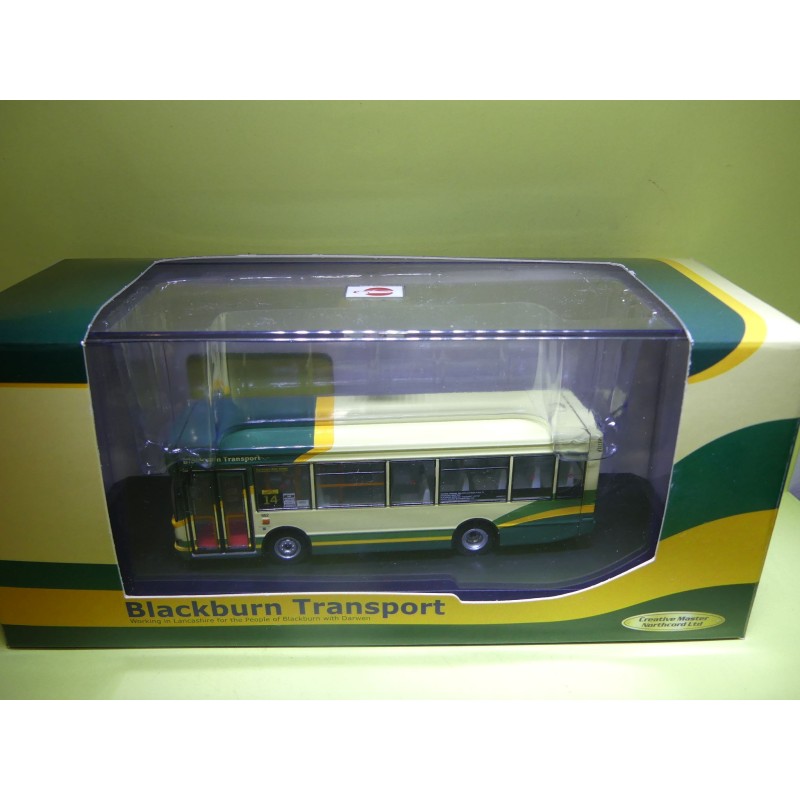 CAR BUS PLAXTON MINI POINTER BLACKBURN TRANSPORT CMNL UKBUS 3011 1:76