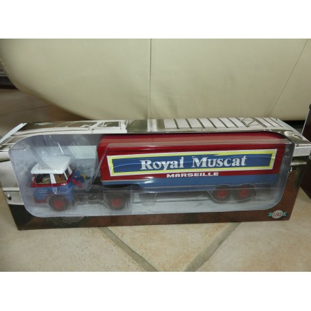 CAMION WILLEME LD610 TBH ROYAL MUSCAT SEMI REMORQUE ALTAYA 1:43