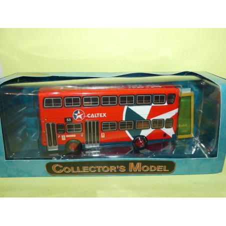 CAR BUS LEYLAND VICTORY MK II HONG KONG BUSES 1999 CALTEX CSM V111B 1:76