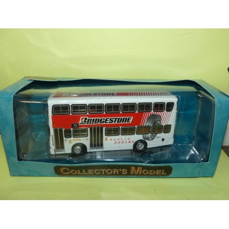 CAR BUS LEYLAND VICTORY BRIDGESTONE HONG KONG BUSES 1999 CALTEX CSM V108B 1:76