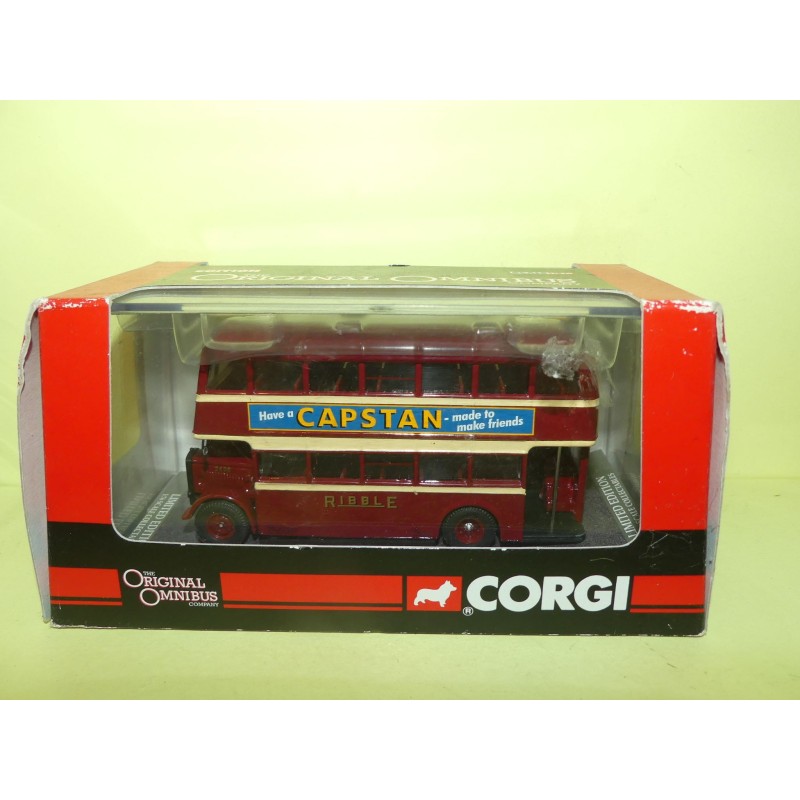 CAR BUS GUY ARAB RIBBLE CAPSTAN CORGI OM43913 1:76