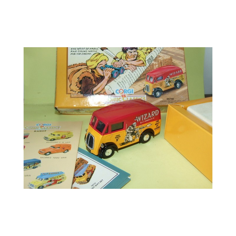 MORRIS VAN THE WIZARD COMIC CLASSICS CORGI 98758 1991 1:43
