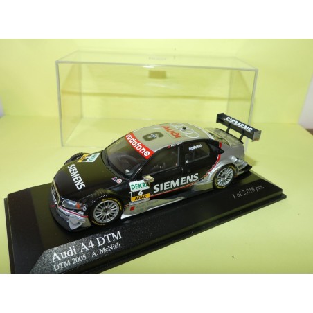 AUDI A4 N°6 DTM 2005 A. NcNISH MINICHAMPS 1:43