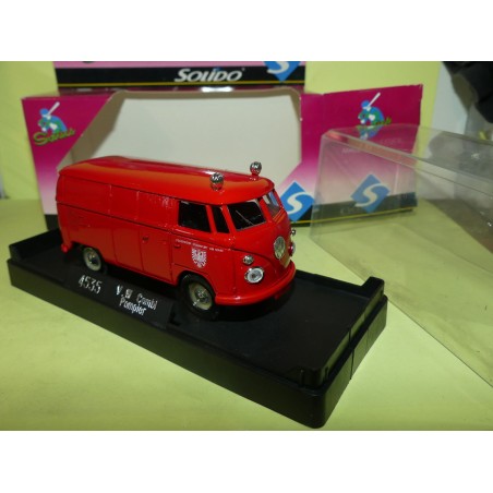 VW COMBI FEUERWEHR FRANKFURT POMPIERS SOLIDO 1:43
