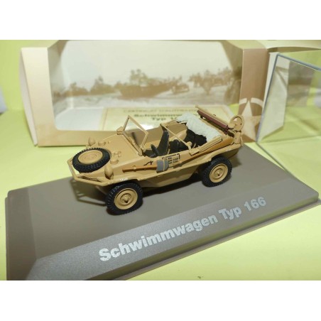 VW SCHWIMMWAGEN TYP 166 MILITAIRE ATLAS NÂ°021 1:43