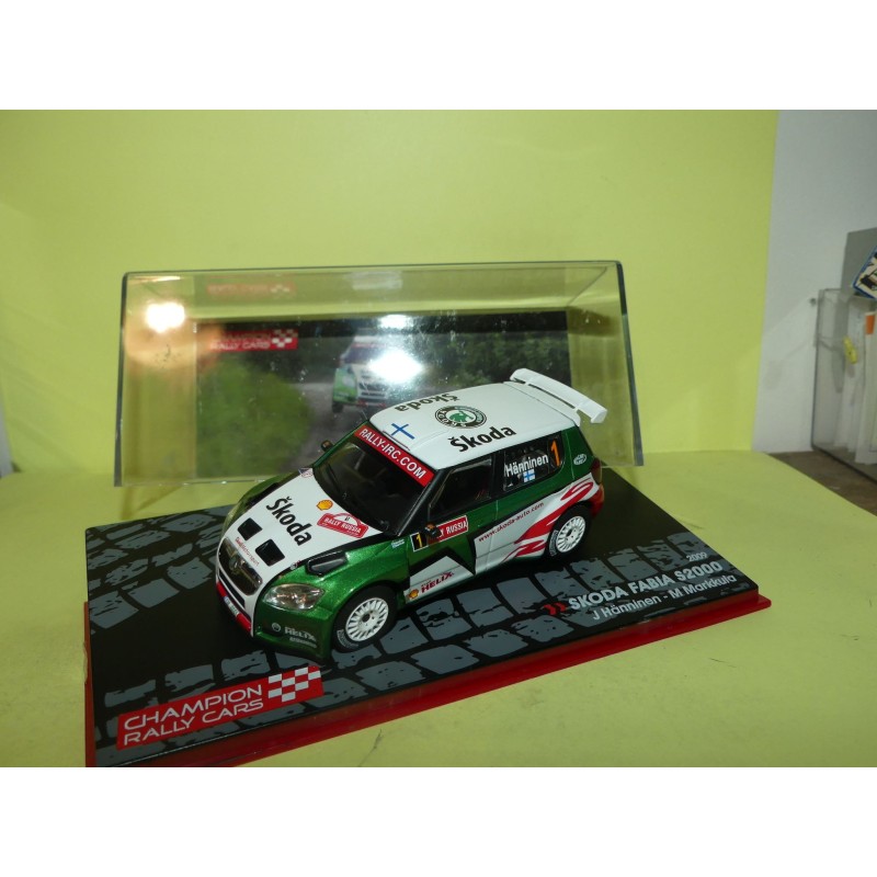 SKODA FABIA RALLYE DE RUSSIE 2009 J. HANNINEN ALTAYA 1:43