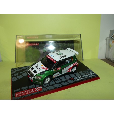 SKODA FABIA RALLYE DE RUSSIE 2009 J. HANNINEN ALTAYA 1:43