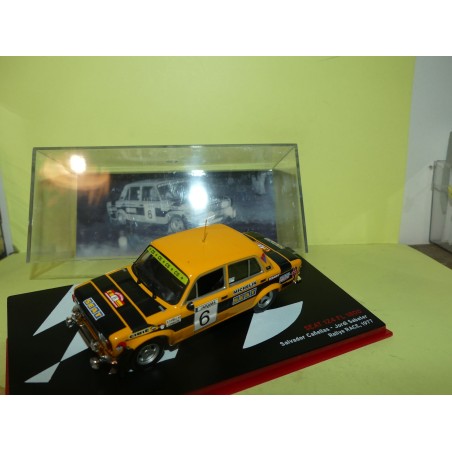 SEAT 124 FL 1800 RALLYE RACE 1977 S. CANELLAS ALTAYA 1:43
